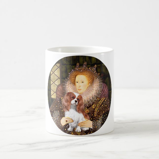 Caneca De Café Rainha Elizabeth I - Blenheim Cavalier (Centro)