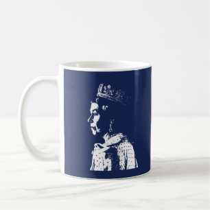 Caneca De Café Rainha Elizabeth II No Loving Memory 1926-2022 Uni