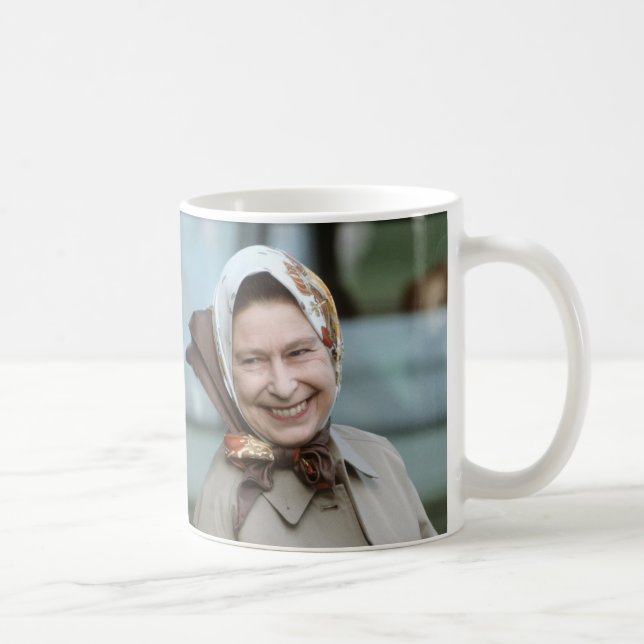 Caneca De Café Rainha Elizabeth II-Windsor 1983 (Direita)