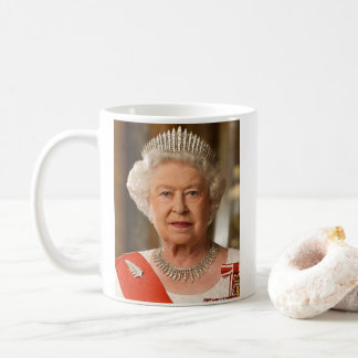 Caneca De Café Rainha Elizabeth Second