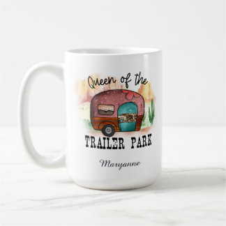 Caneca De Café Rainha Engraçada da Corte Trailer
