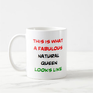 Caneca De Café rainha natural fabulosa