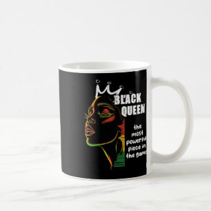 Caneca De Café Rainha Negra Mais Poderosa História Negra do Xadre