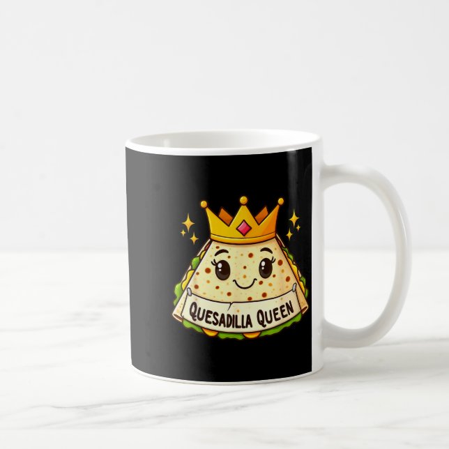 Caneca De Café Rainha quesadilla cinco de mayo crianças meninas m (Direita)