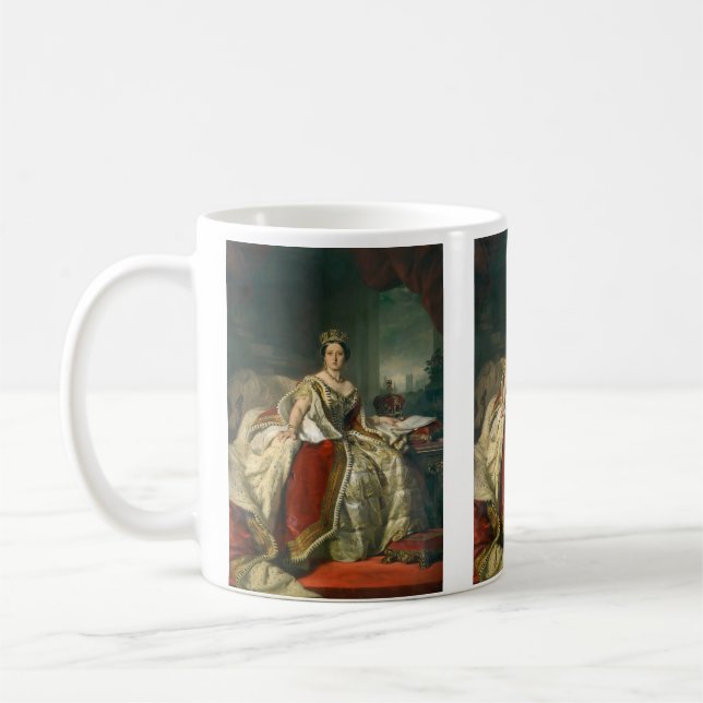 Caneca De Café Rainha Vitória (Esquerda)