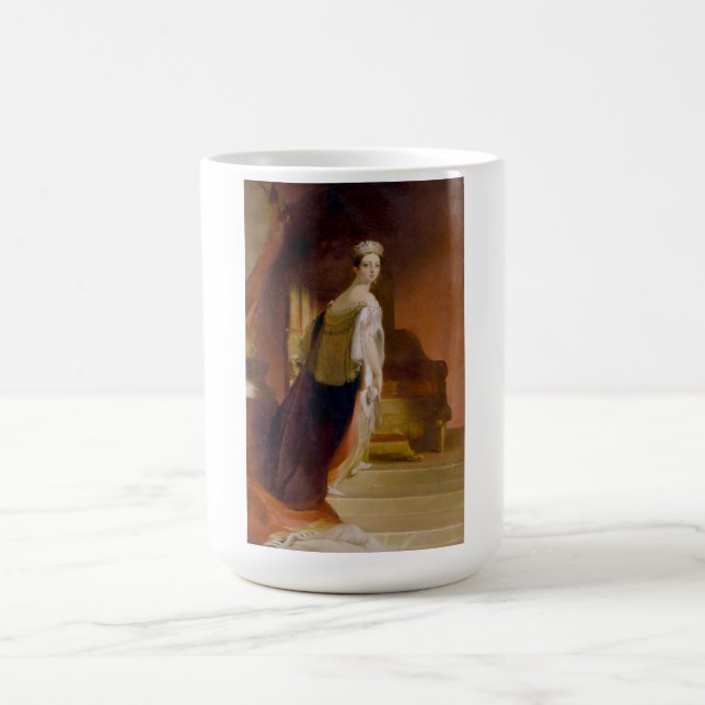 Caneca De Café Rainha Vitória (por Thomas Sully) (Centro)