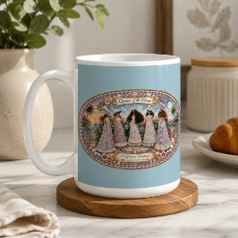 Caneca De Café Rainhas da Alma do Oceano Arte inspirada no Oceano