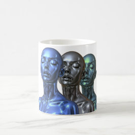 Caneca De Café Rainhas Futuristas