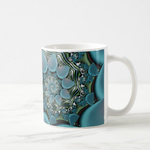 Caneca De Café Rainy Day Spiral Fractal