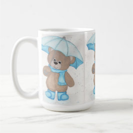 Caneca De Café Rainy Daze Teddy Bear
