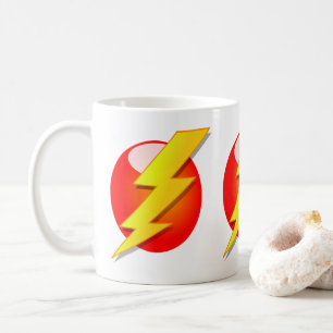 Caneca De Café raio amarelo