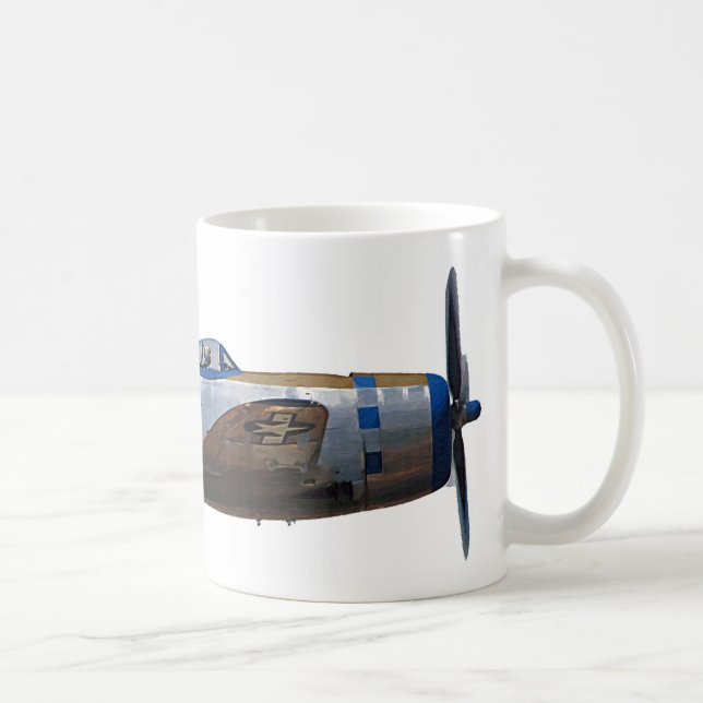 Caneca De Café Raio P-47 (Direita)