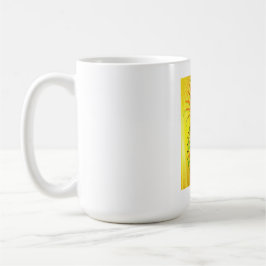Caneca De Café Raios Dourados Atravessando Um Grande Abacaxi 