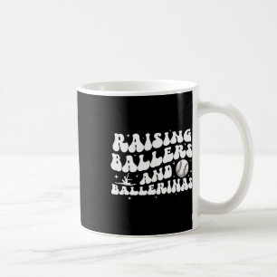 Caneca De Café Raising Ballers E Ballerinas Baseball E Dança