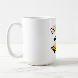 Caneca De Café Raiva de Vassoura Gato Preto Engraçado Mal-Humorad