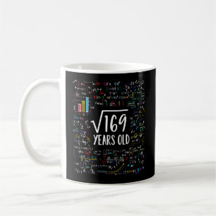 Caneca De Café Raiz Quadrada De 169 13 13 Matemáticas Bday