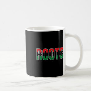 Caneca De Café Raízes Afro-americanas - Bandeira da União Pan-Afr