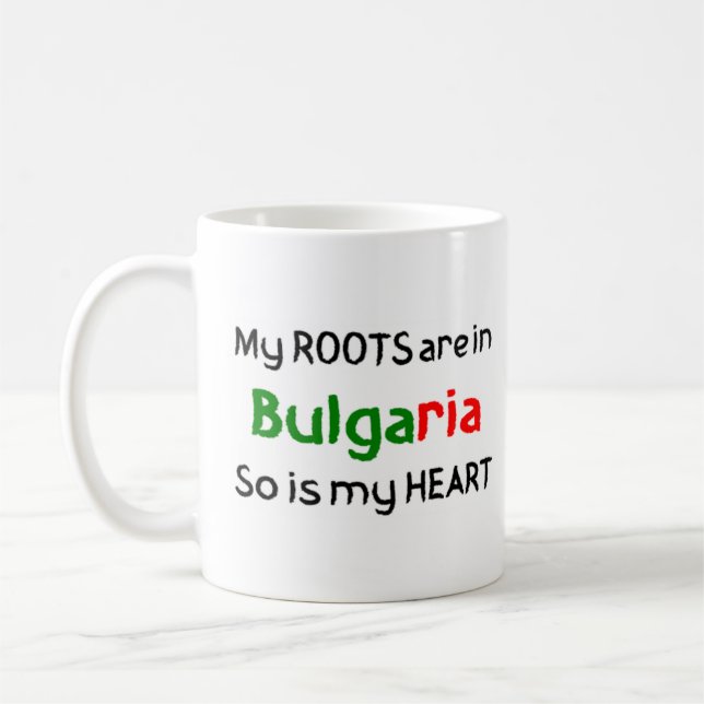 Caneca De Café raízes da Bulgária (Esquerda)