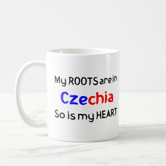 Caneca De Café raízes da czecia (Esquerda)
