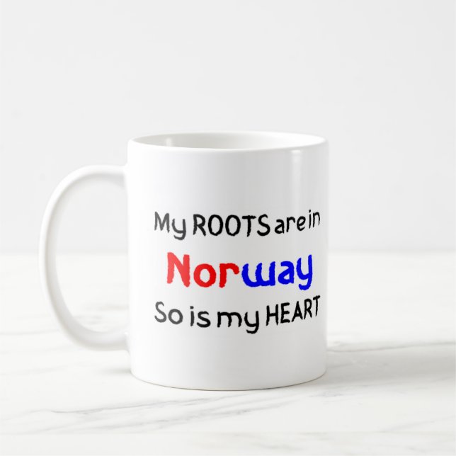 Caneca De Café raízes da noruega (Esquerda)