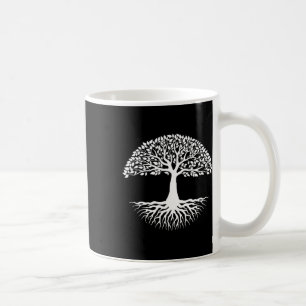 Caneca De Café Raízes das Árvores da Vida Legal Dia da Mãe Terra