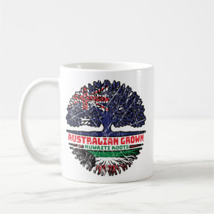 Caneca De Café Raízes de Árvore Australiana do Kuwait Kuwaitiano