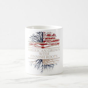 Caneca De Café Raízes finas cultivadas americanas