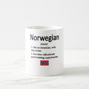 Caneca De Café Raízes Norueguesas Bandeira Norueguês Patrimônio N