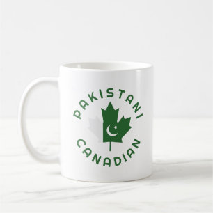 Caneca De Café Raízes paquistanesas canadenses