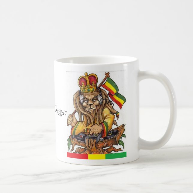 Caneca De Café Raizes, rocha, reggae (Direita)