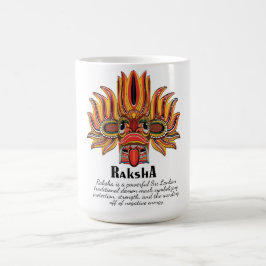Caneca De Café Raksha Mask