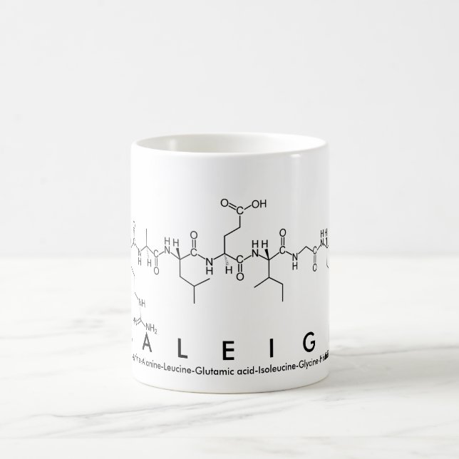 Caneca De Café Raleigh peptide (Centro)