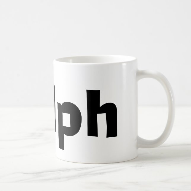 Caneca De Café Ralph (Direita)