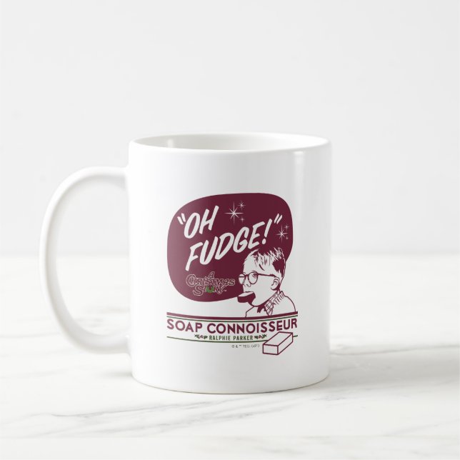 Caneca De Café Ralphie Parker - Soap Connoisseur (Esquerda)