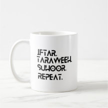 Ramadan Iftaar Taraweh Suhoor Repete Coffee Mug