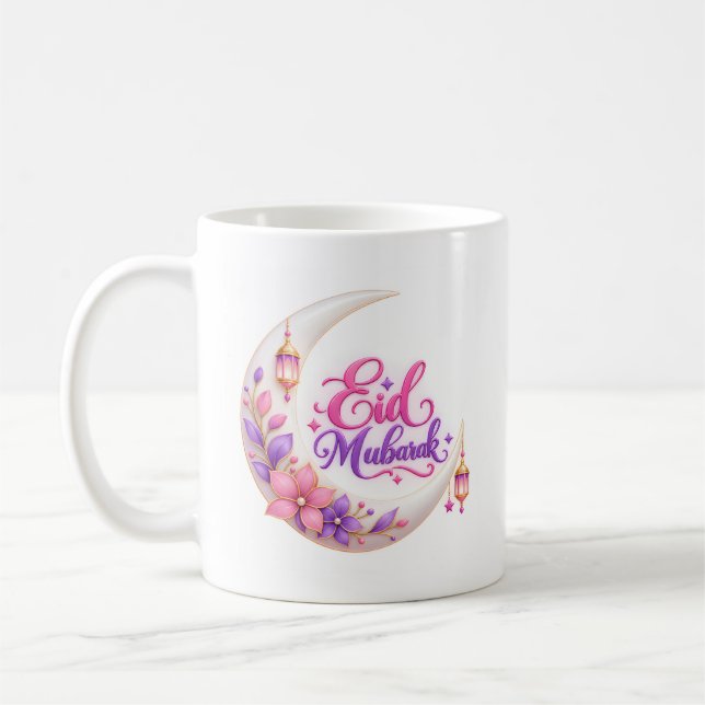 Caneca De Café Ramadan Mubarak  (Esquerda)