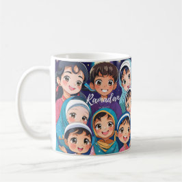 Caneca De Café Ramadan Mubarak Anime Mug