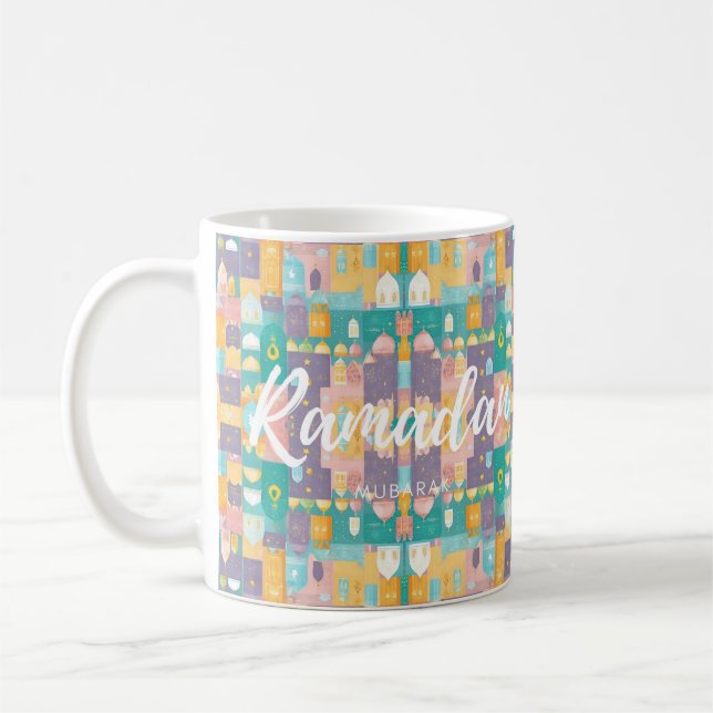 Caneca De Café Ramadan Mubarak Mug (Esquerda)