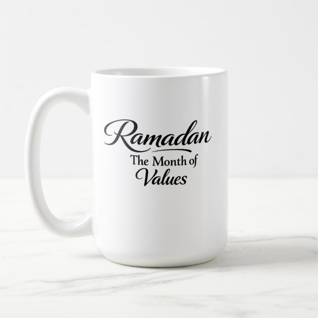 Caneca De Café Ramadan of Values (Esquerda)