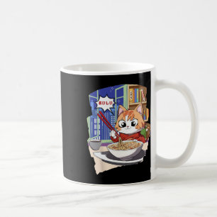 Caneca De Café Ramen Kawaii Cat Anime