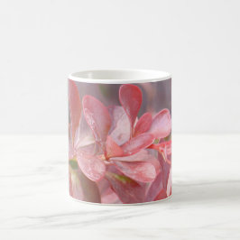 Caneca De Café Ramificações bonito rosa