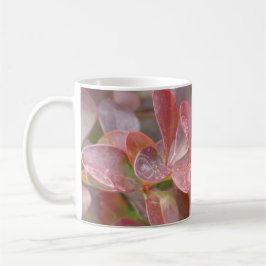 Caneca De Café Ramificações bonito rosa