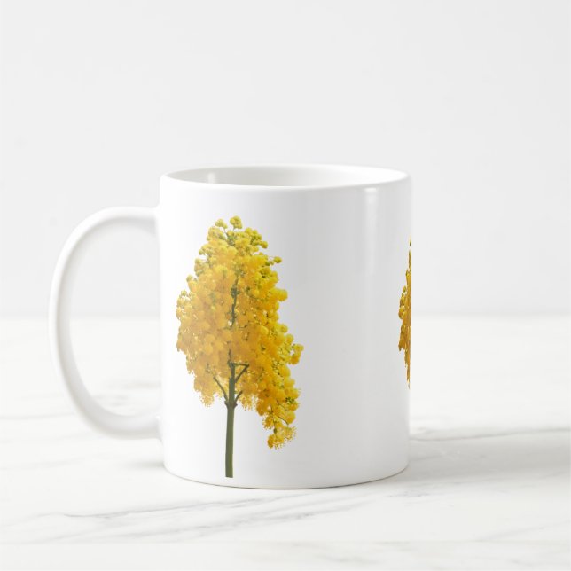 Caneca De Café Ramificações brilhantes 11 oz Classic Mug (Esquerda)