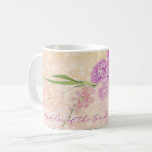 Caneca De Café Ramo de Noiva Mãe da Noiva Sunset Rose