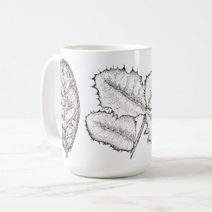 Caneca De Café Ramo do carvalho