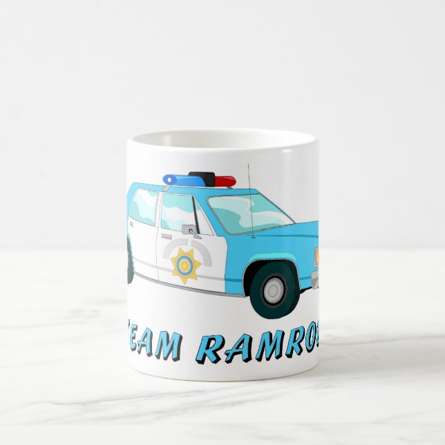 Caneca De Café Ramrod da equipe (Centro)