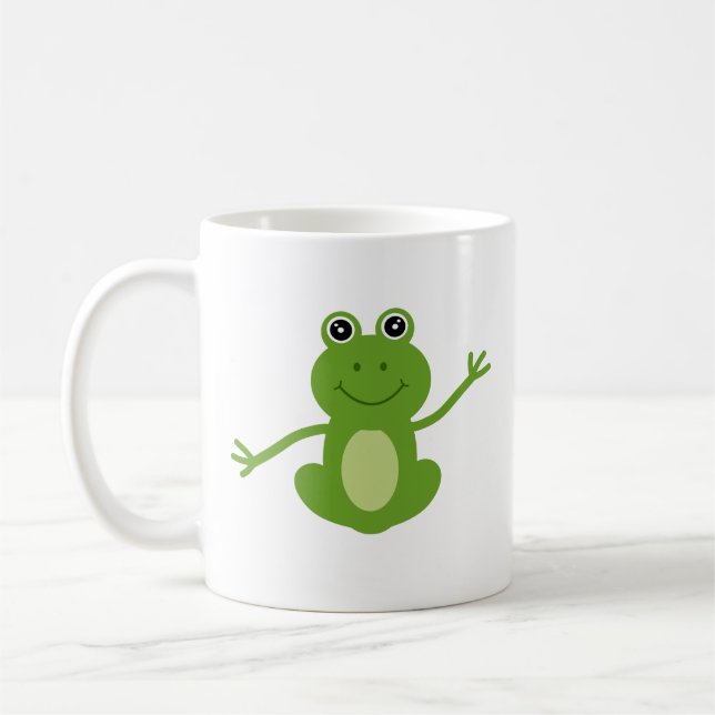 Caneca De Café Rana feliz bailando (Esquerda)