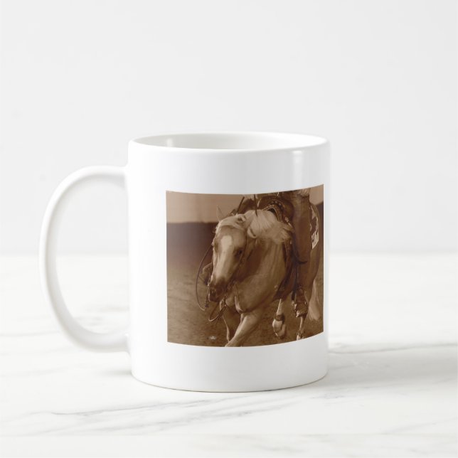 Caneca De Café Rancho da seta do relâmpago (Esquerda)