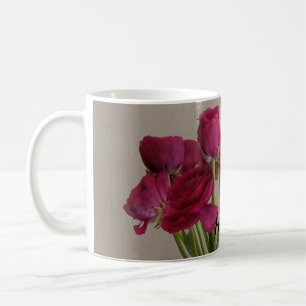Caneca De Café Ranunculus Original Flower Fotografia V5 Para Ela