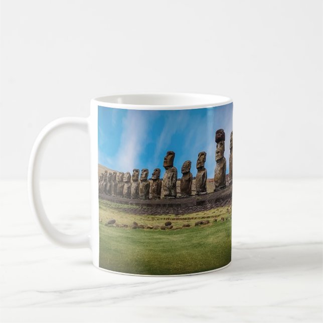 Caneca De Café Rapa Nui Chile (Esquerda)